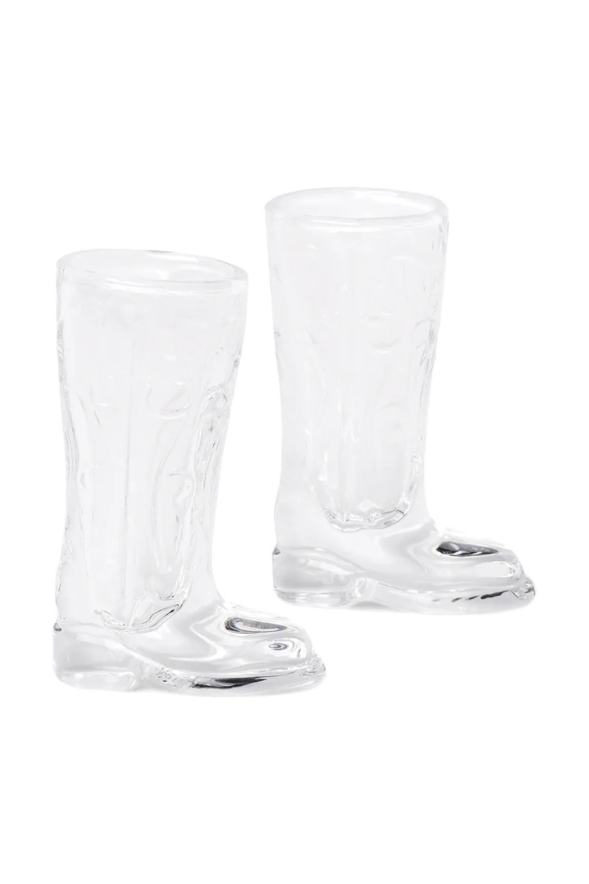 Σετ ποτηριών κρασιού Gentlemen's Hardware Cowboy Boot Shot Glasses 20 ml 2-pack χρώμα: διάφανο φωτογραφία