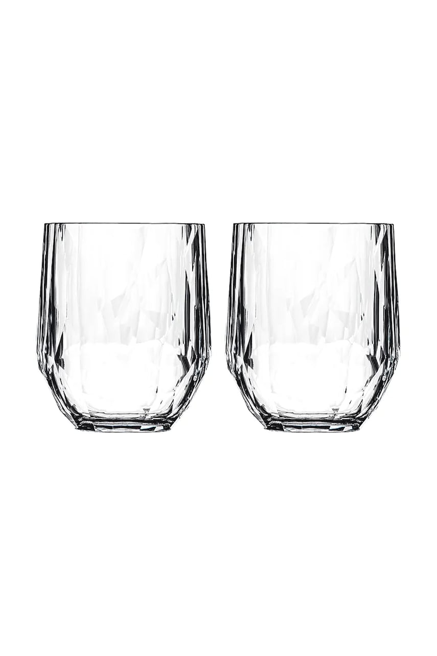 Koziol un set de ochelari 200 ml 2-pack culoarea transparent