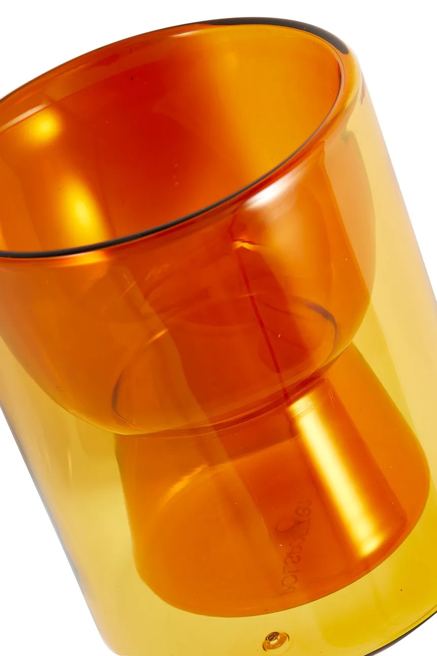 Ποτήρι Pols Potten 2-pack χρώμα: πορτοκαλί φωτογραφία