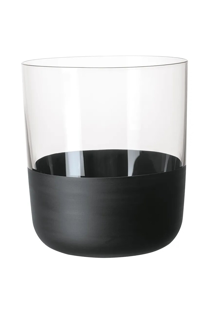 Levně Sklenice na whisky Villeroy & Boch 4-pack černá barva