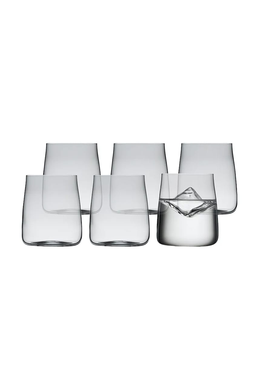 Lyngby un set de ochelari Zero 420 ml 6-pack culoarea transparent