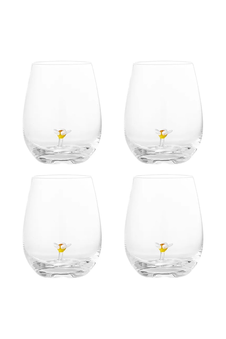 Bloomingville un set de ochelari Misa 560 ml 4-pack culoarea transparent