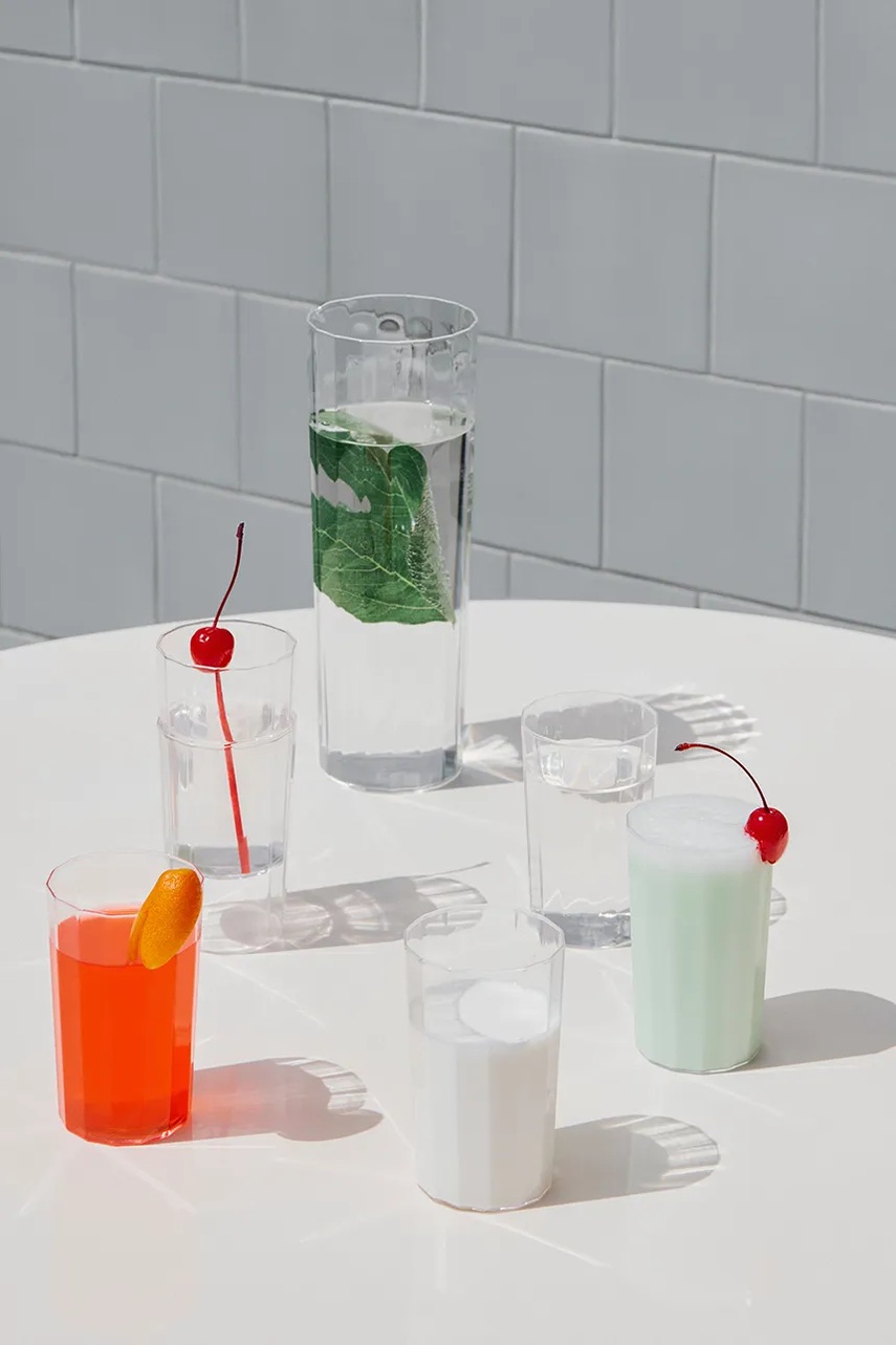 Sada skleniček HAY Angle 240 ml 4-pack (obrázek 3)