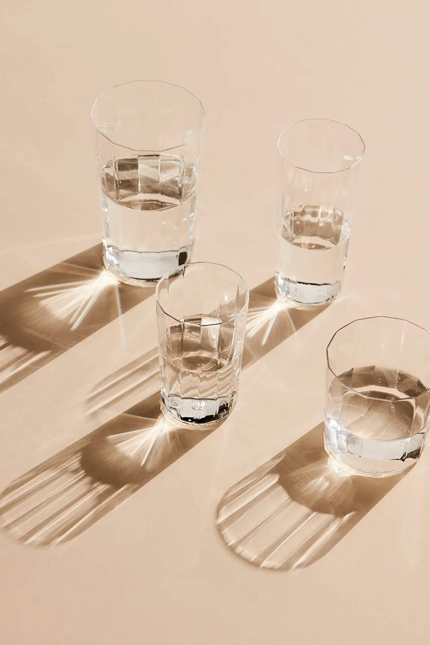 Sada skleniček HAY Angle 240 ml 4-pack (obrázek 4)