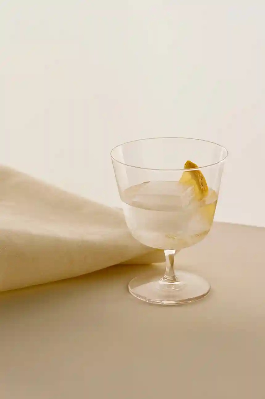 Σετ ποτηριών κρασιού HAY Curve Stem 9 x 11 cm 2-pack χρώμα: διάφανο φωτογραφία