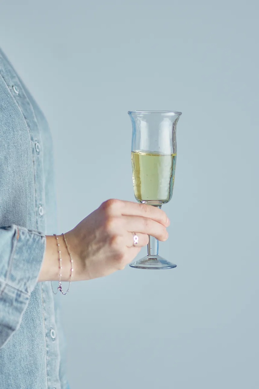 Σετ ποτηριών κρασιού Bloomingville Asha 125 ml 4-pack φωτογραφία