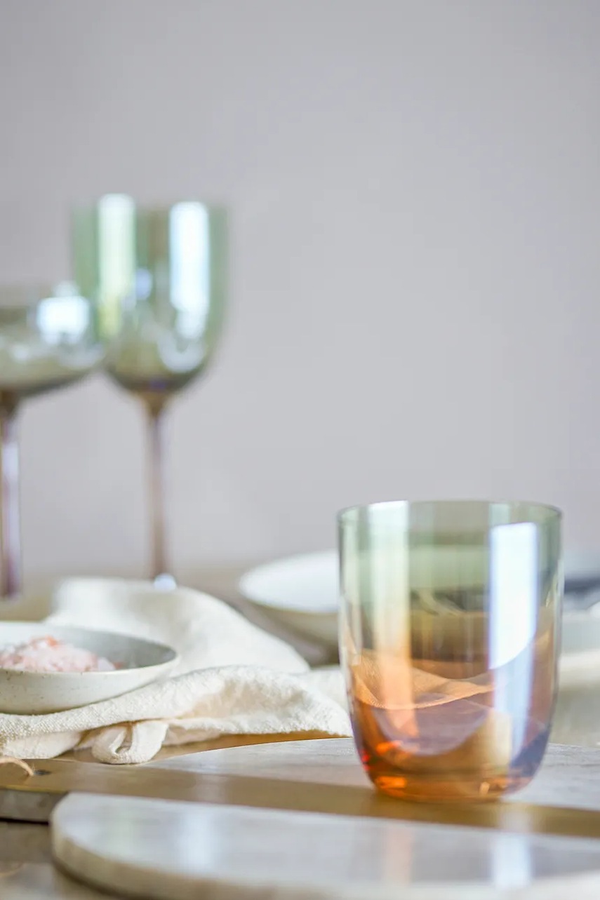 Σετ ποτηριών Bloomingville Aston 375 ml 4-pack χρώμα: καφέ φωτογραφία