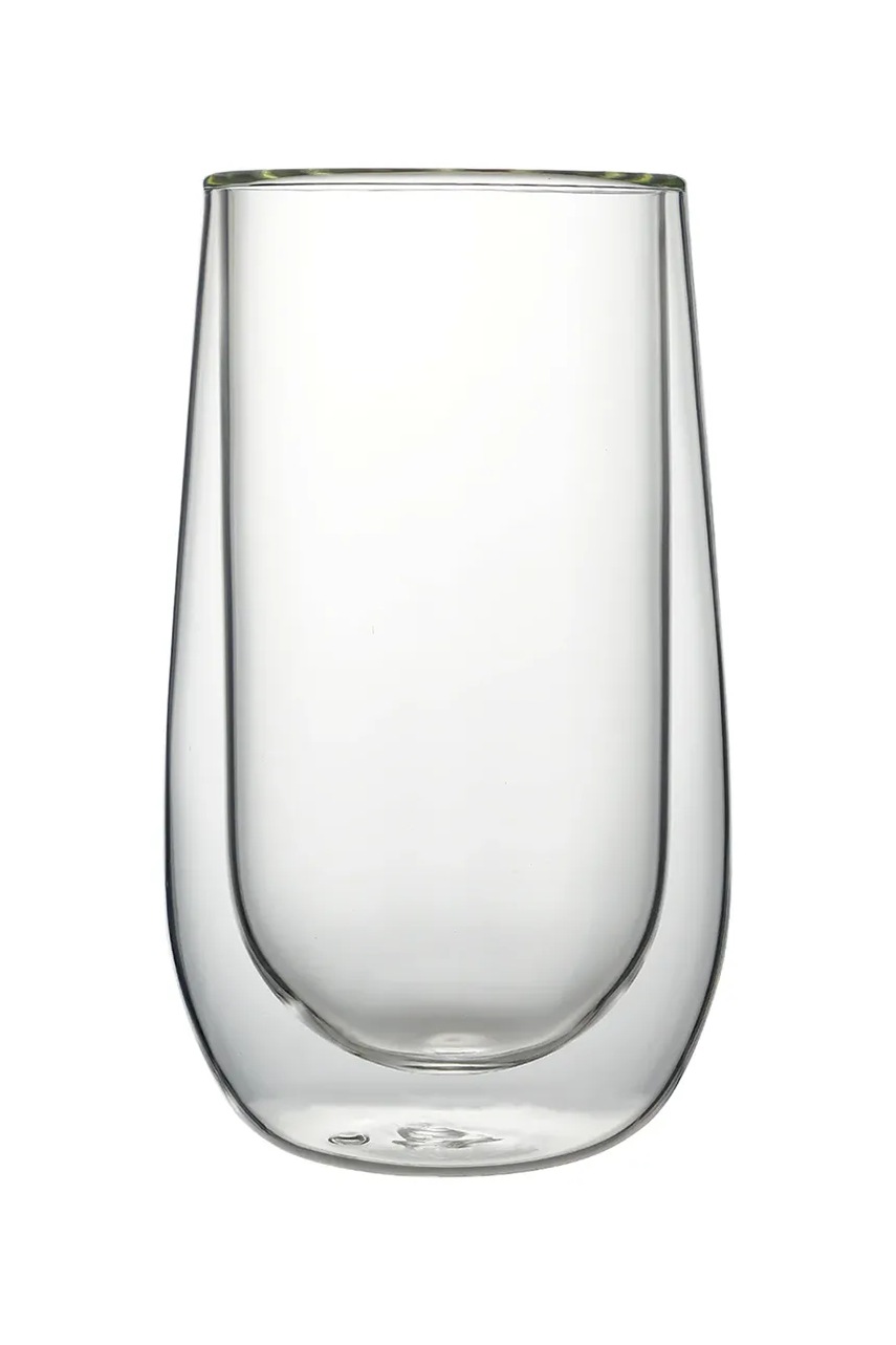 Набор стаканов home & lifestyle Peter 400 ml 2 шт цвет прозрачный