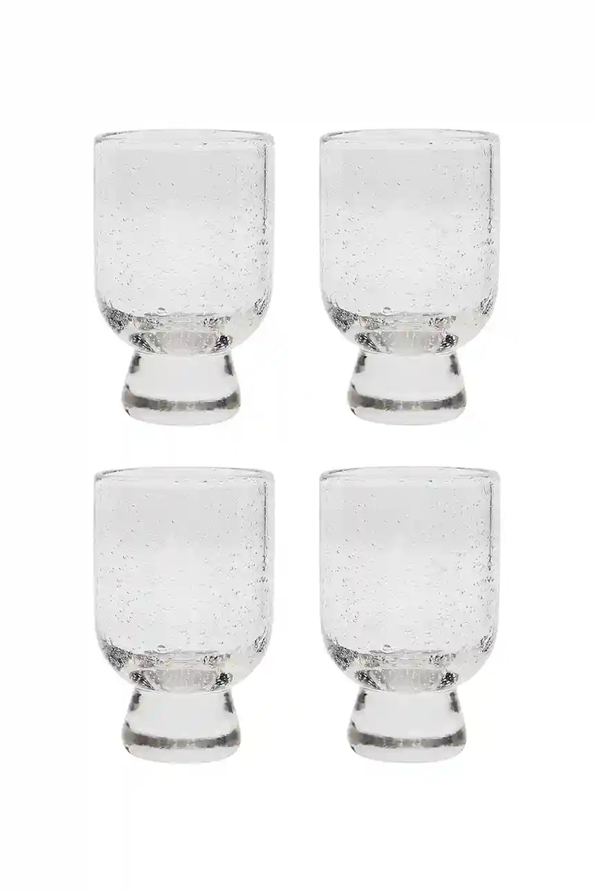 House Doctor un set de ochelari HDRich 230 ml 4-pack culoarea transparent