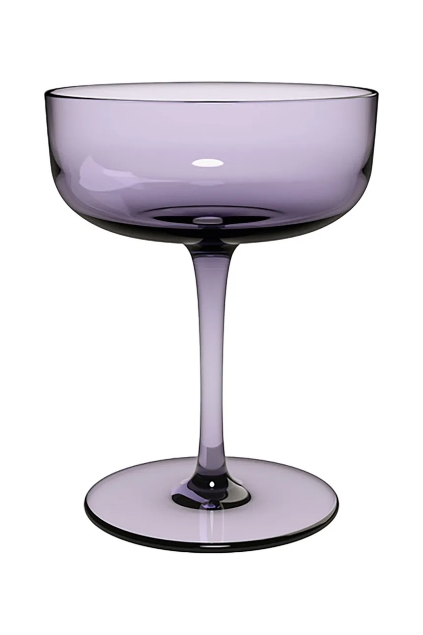 Villeroy & Boch set de pahare de șampanie Like Glass 100 ml culoarea violet