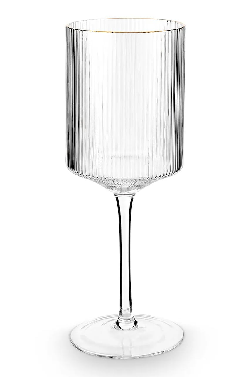 vtwonen pahar de vin Gold Rim 400 ml culoarea transparent
