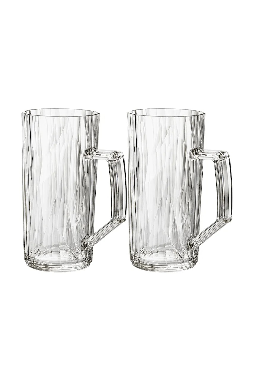 Koziol σετ ποτηριών για μπύρα από πλαστικό 500 ml 4492535