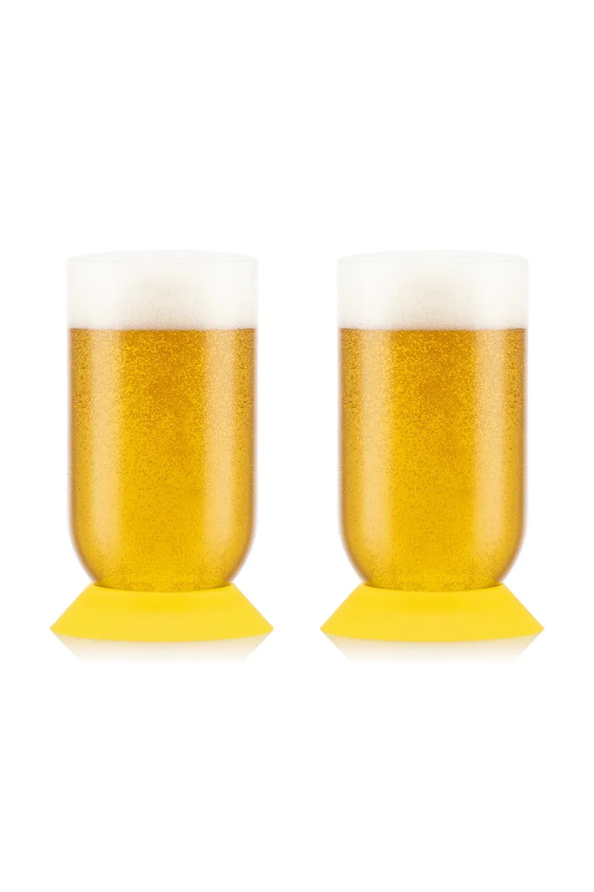 Bodum sada pohárov na pivo zo skla 0,37 l