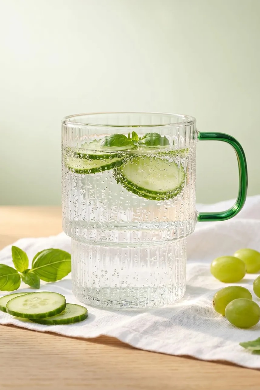Vialli Design sada pohárov z borosilikátového skla 350 ml