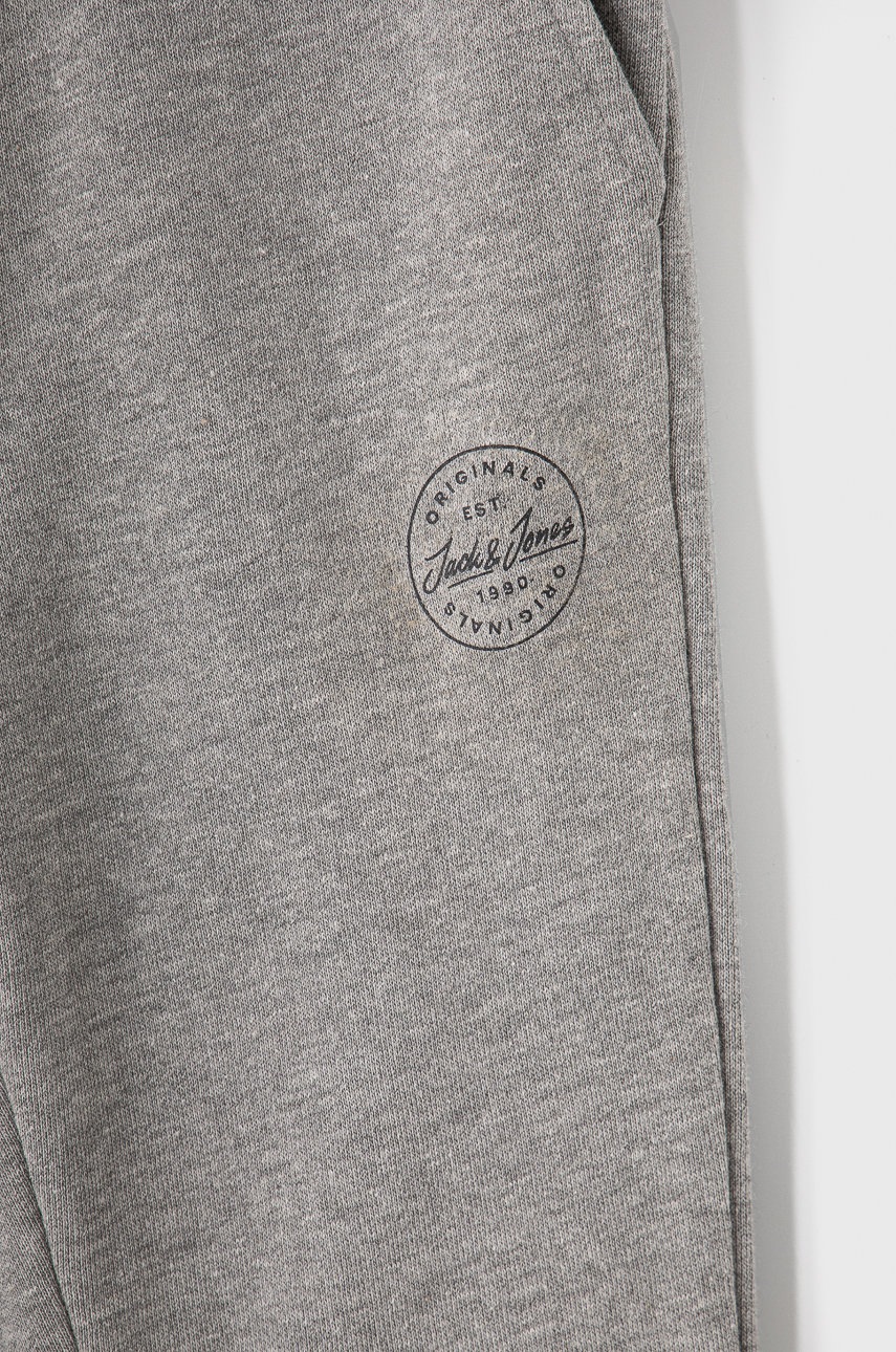 

Детские брюки Jack & Jones цвет серый гладкие