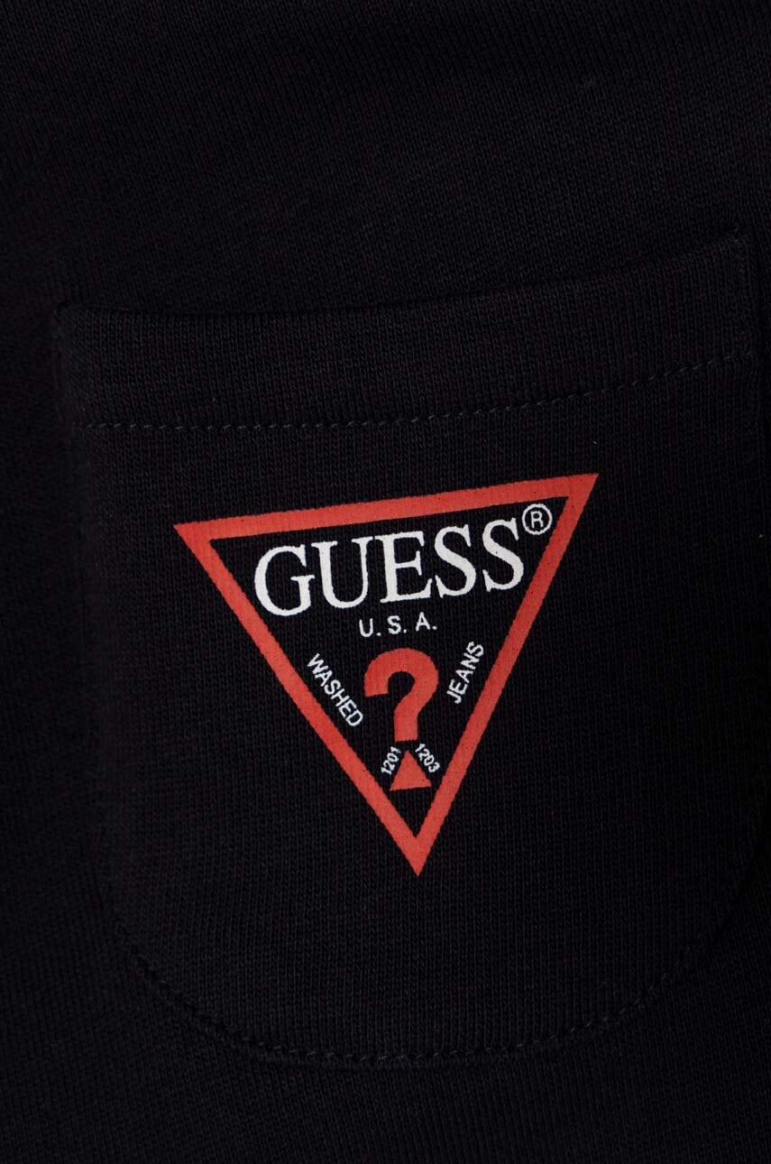 Detské bavlnené tepláky Guess