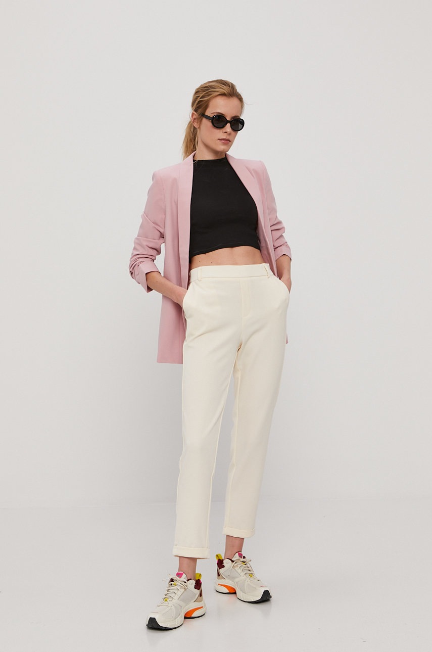

Брюки Vero Moda женские цвет кремовый