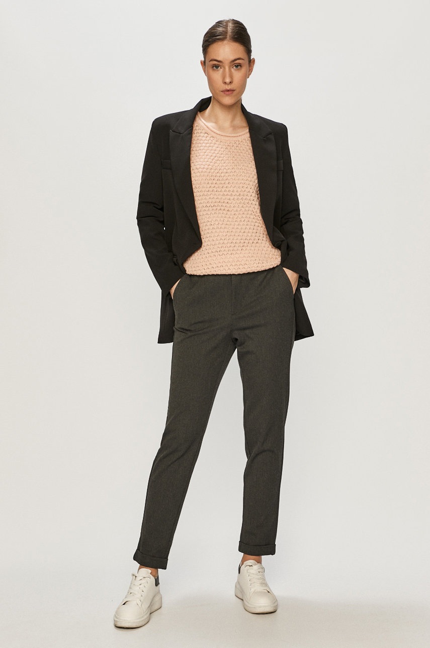 

Штани Vero Moda жіночі колір сірий