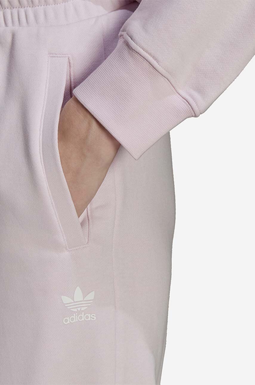 Спортивні штани adidas Originals колір фіолетовий HU1621-violet 