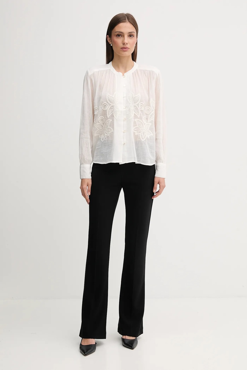 Брюки Joseph Ribkoff цвет чёрный клёш высокая посадка 163099