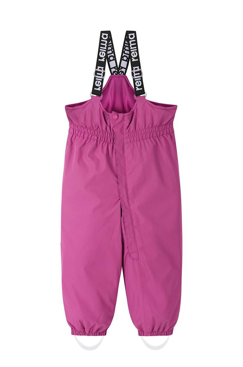 Dětské lyžařské kalhoty Reima Stockholm růžová barva