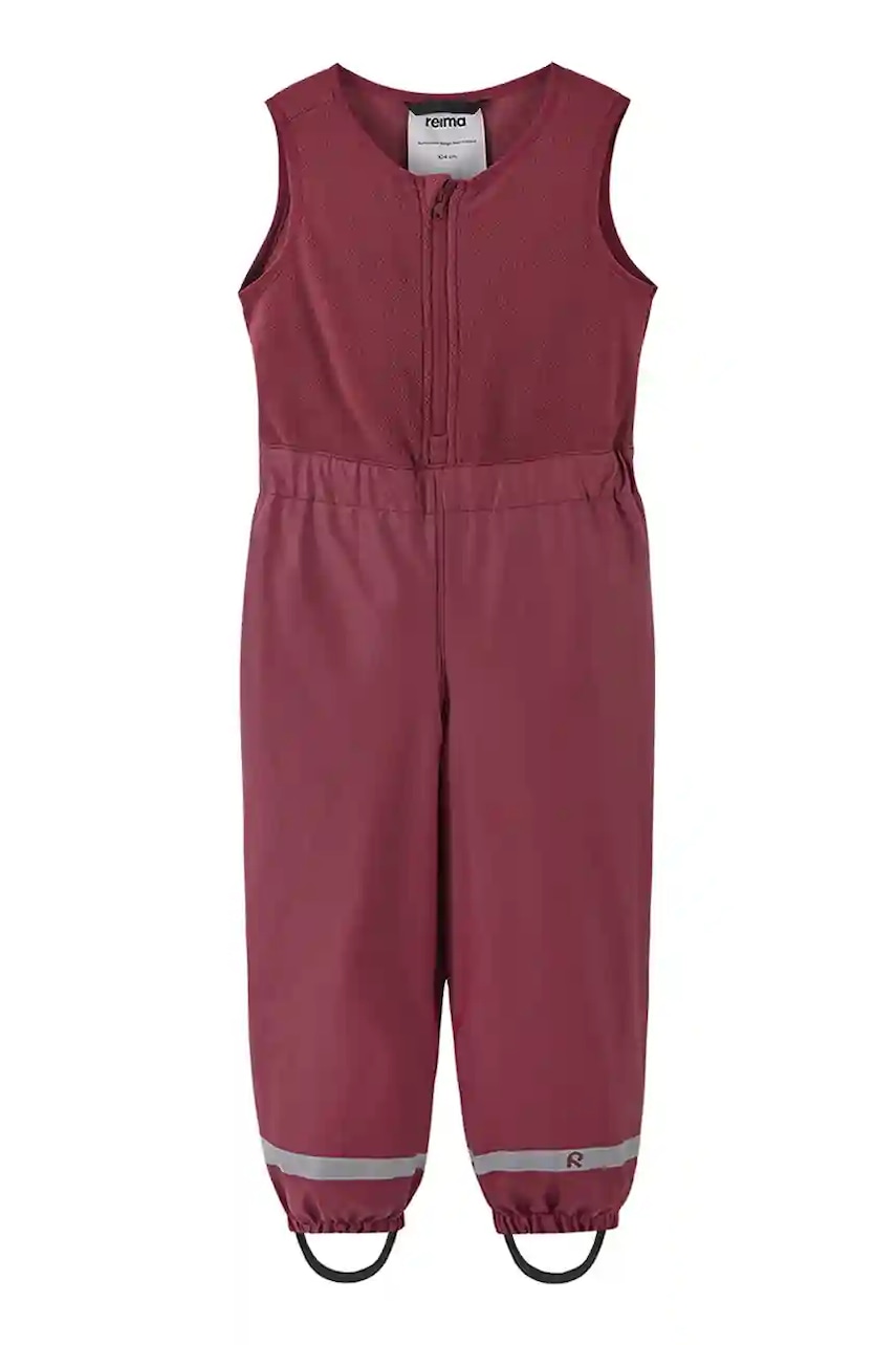 Reima pantaloni de ploaie pentru copii Loiske culoarea roșu, 5100028A