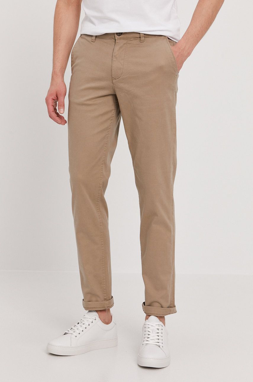 Selected Homme Pantaloni bărbați, culoarea gri answear.ro imagine noua