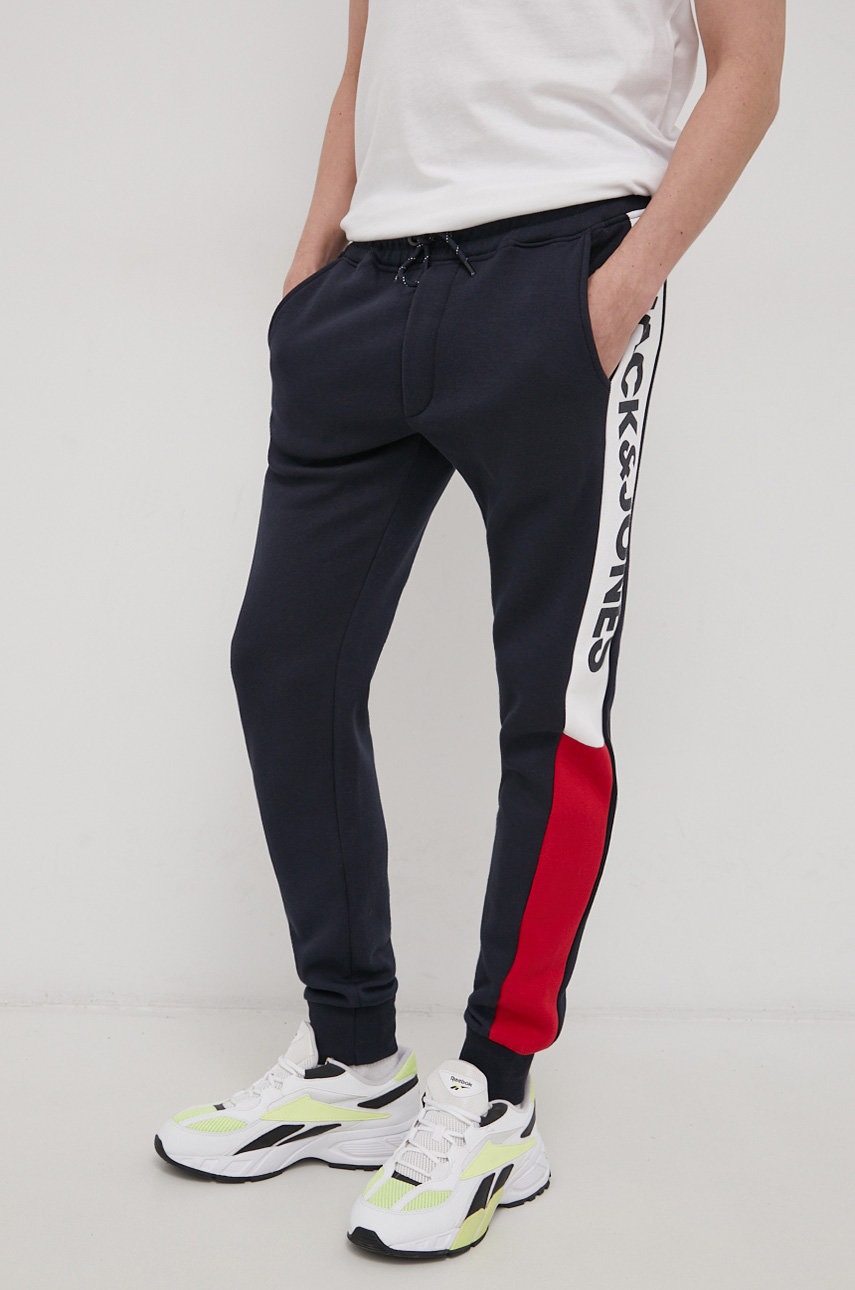 

Штани Jack & Jones чоловіче колір синій
