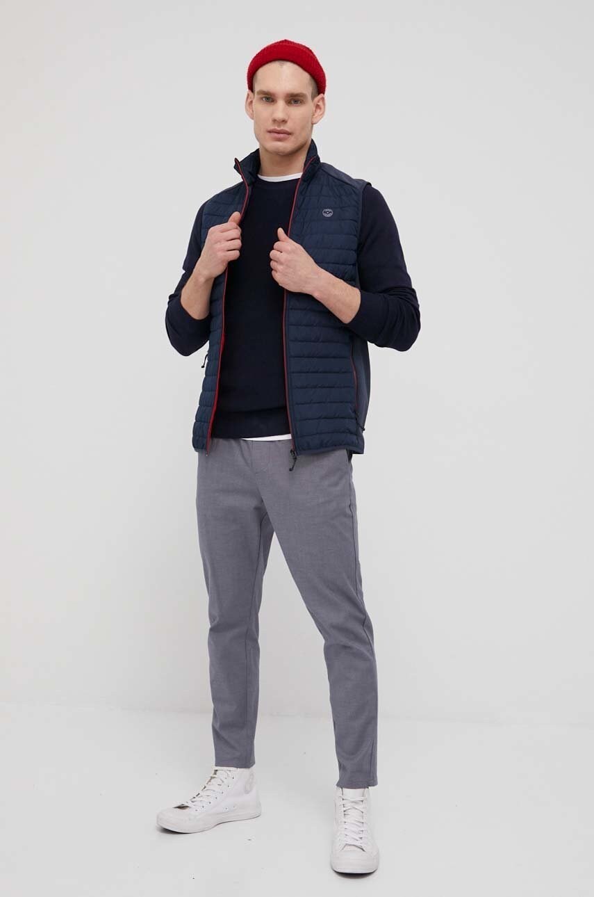 Only & sons pantaloni barbati, culoarea gri, jogger