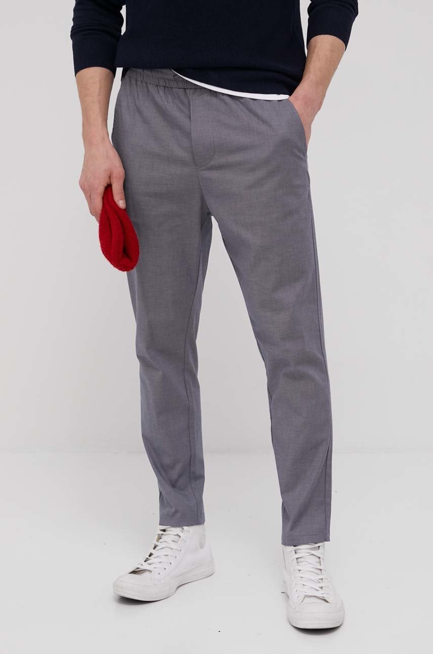 

Брюки Only & Sons мужские цвет серый jogger