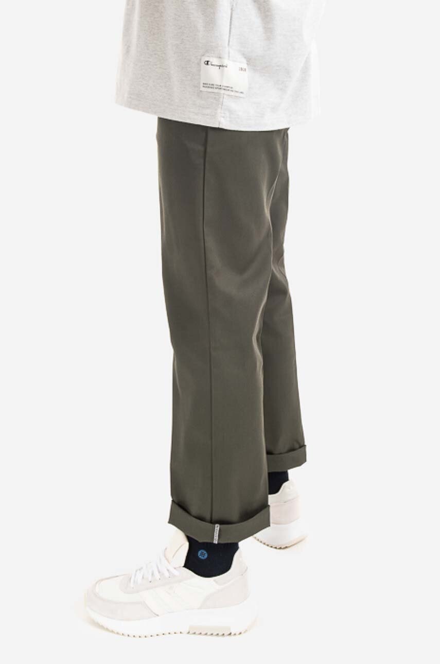 Παντελόνι Dickies Spodnie Dickies 874 Work Pant DK0A4XK6OGX χρώμα: πράσινο φωτογραφία