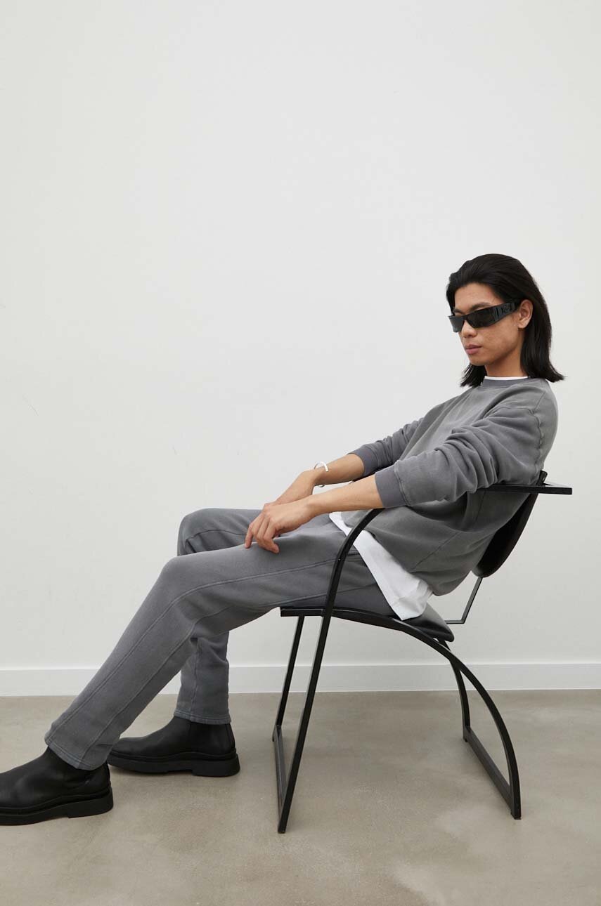 Παντελόνι φόρμας American Vintage χρώμα: γκρι φωτογραφία