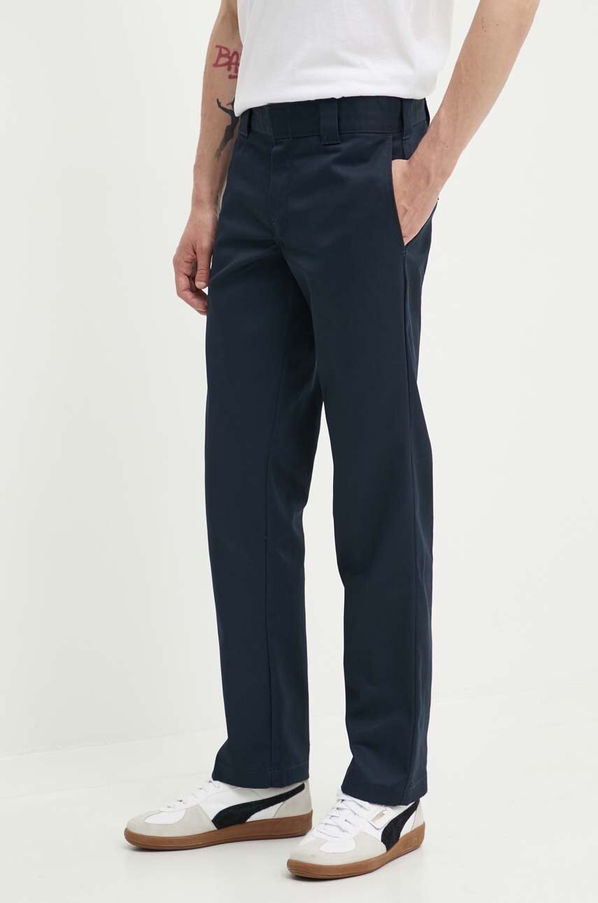 Dickies pantaloni bărbați, culoarea bleumarin, mulata DK0A4XK9DNX-NAVY