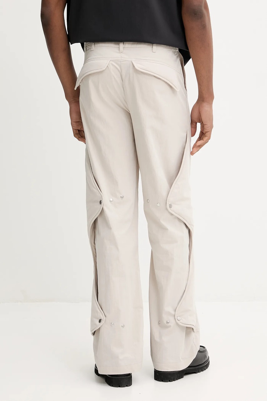 Παντελόνι Heliot Emil χρώμα: μπεζ, SS25_M_10_108_ST18_CO φωτογραφία