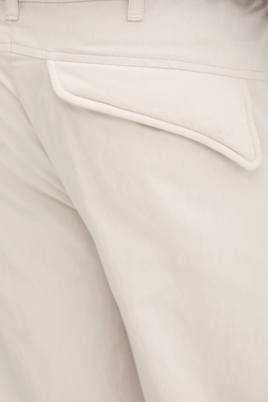 Παντελόνι Heliot Emil χρώμα: μπεζ, SS25_M_10_108_ST18_CO φωτογραφία