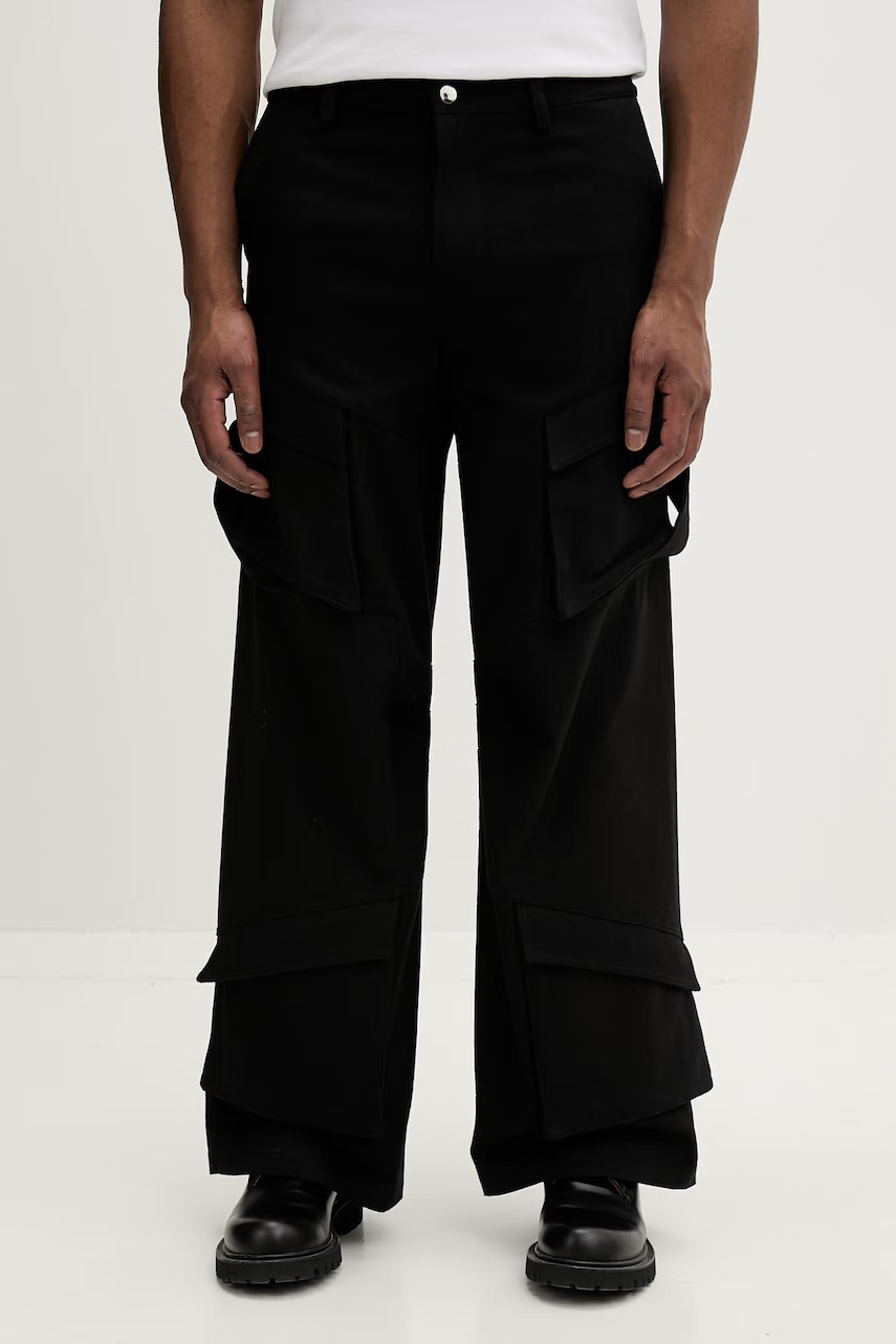 Βαμβακερό παντελόνι Heliot Emil