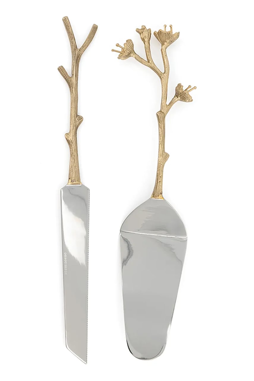 Doing Goods spatulă și cuțit de tort Ava Blossom Cake Set