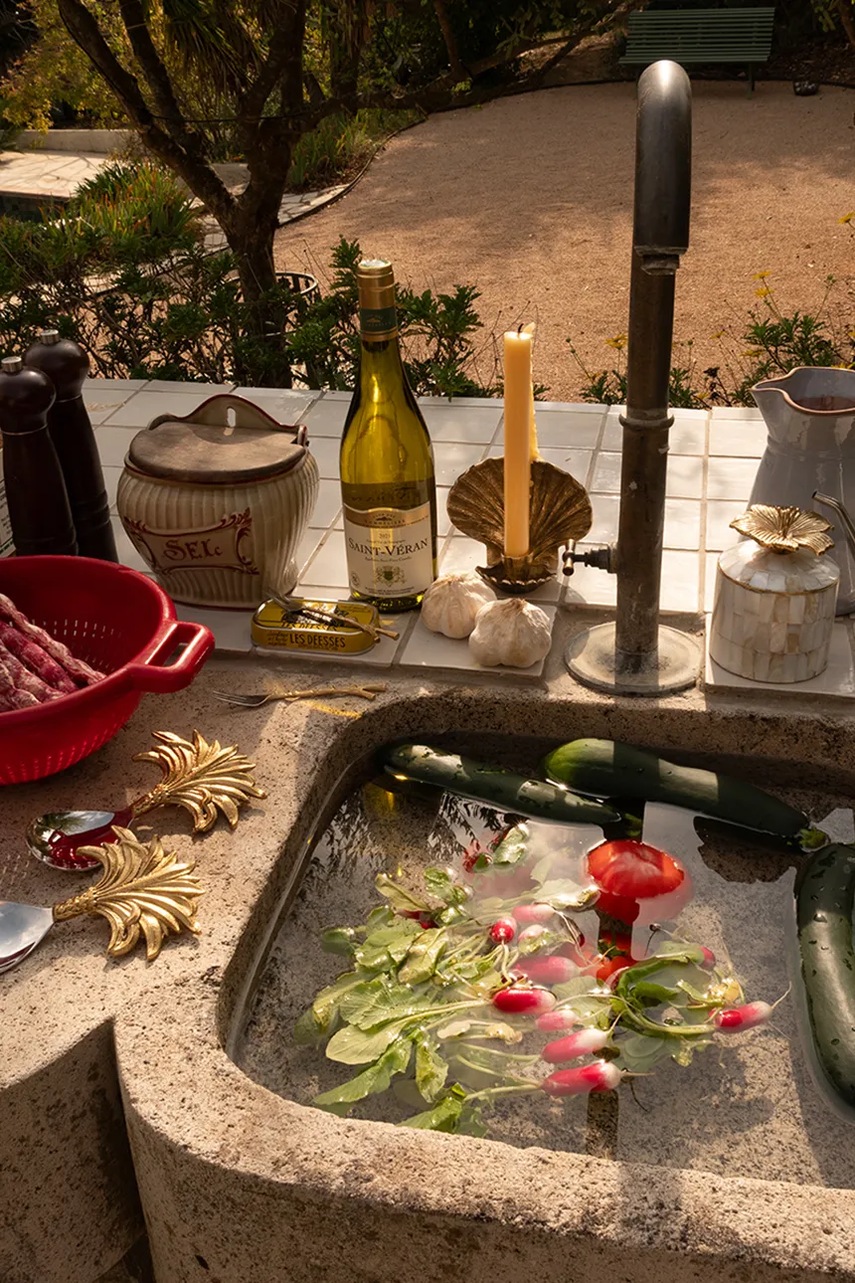 Κουτάλια σαλάτας Doing Goods Marlin Palm Server Set χρώμα: πολύχρωμο φωτογραφία