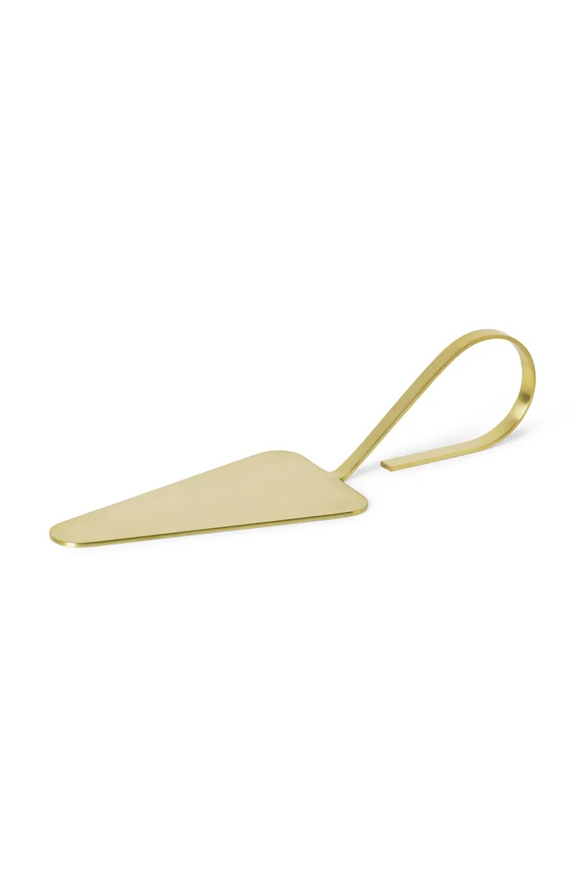 ferm LIVING spatulă pentru tort culoarea galben