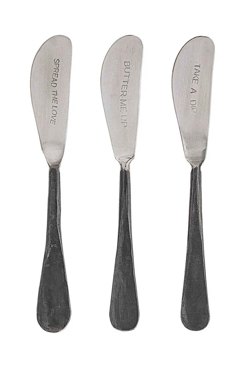 Levně Nůž na máslo Bloomingville Fabricio 3-pack více barev