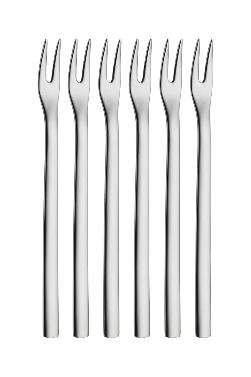 WMF set de furculițe pentru desert Nuova 6-pack culoarea gri