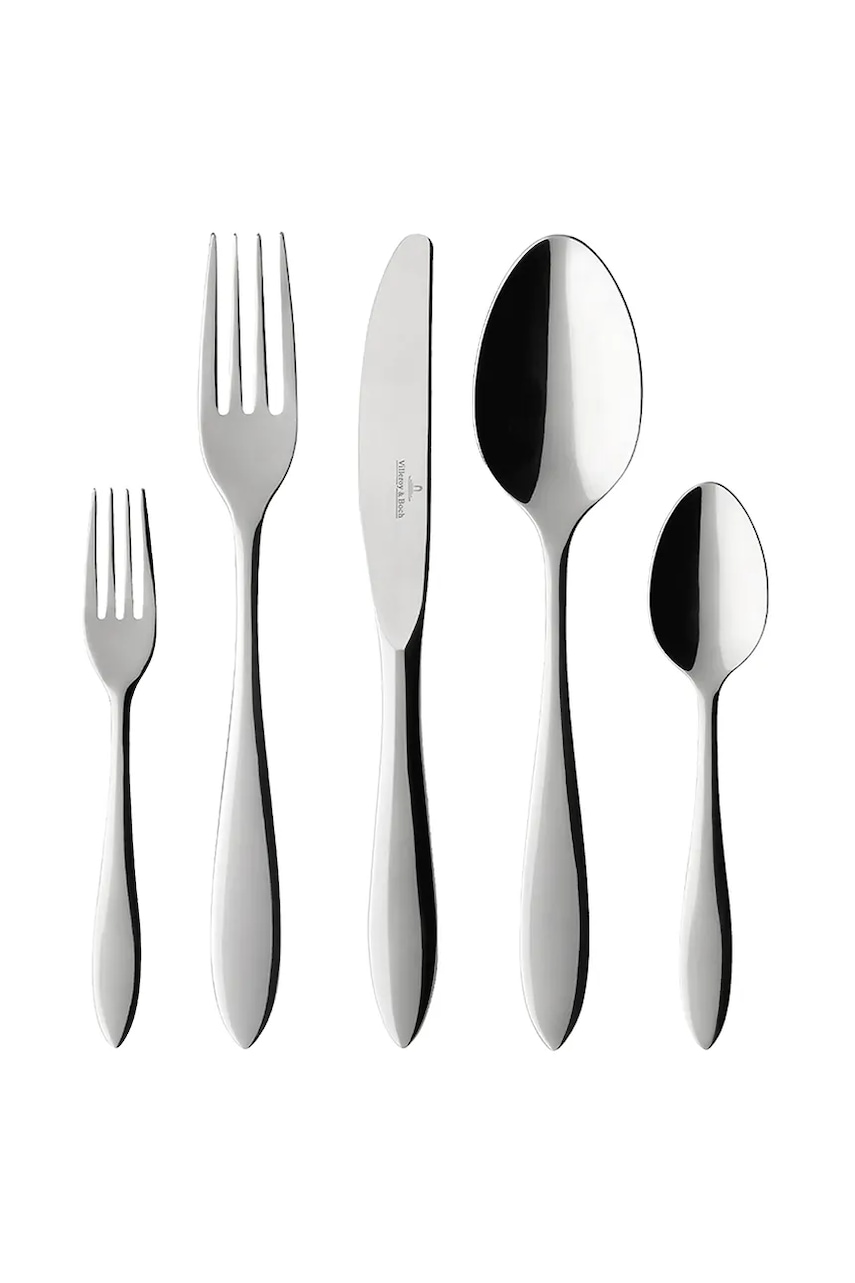 Villeroy & Boch un set de tacâmuri pentru 6 persoane culoarea gri