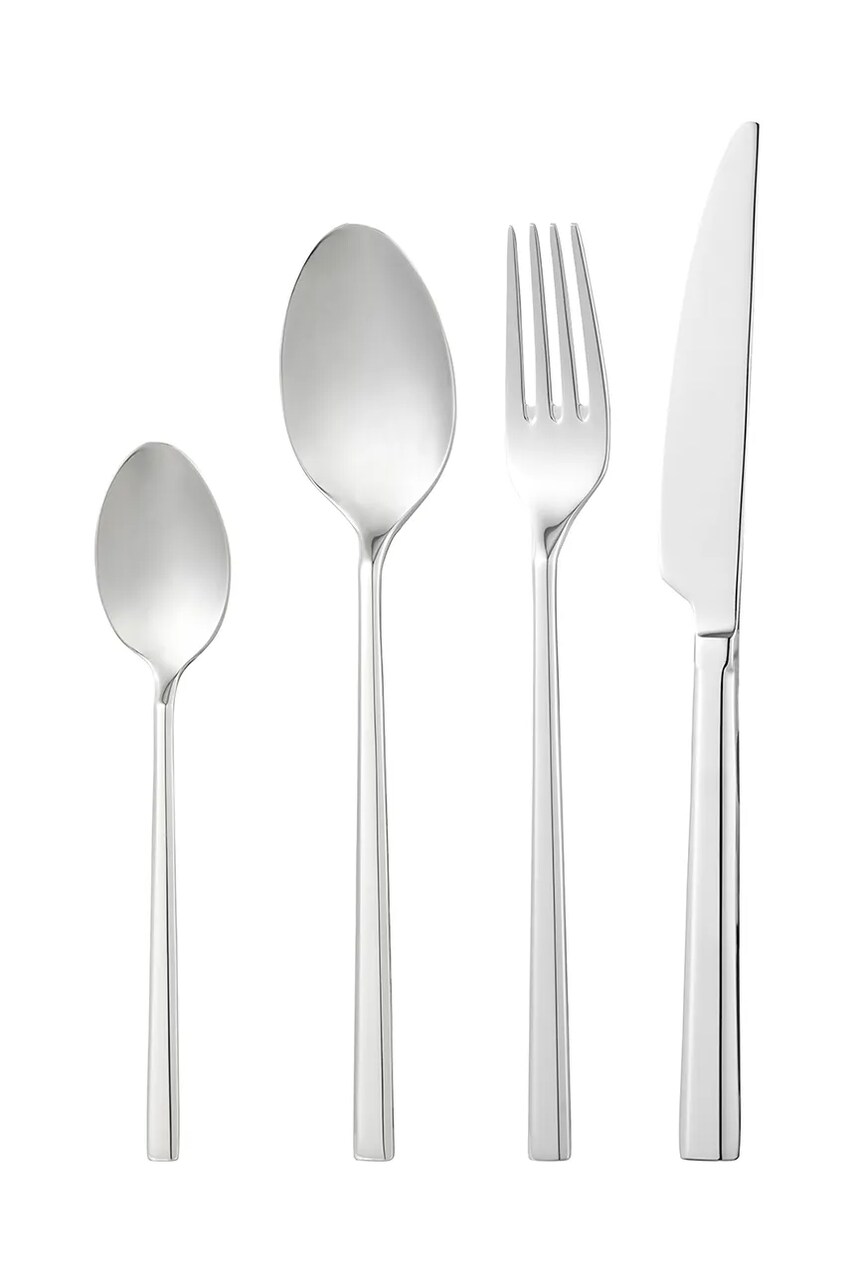Dorre un set de tacâmuri pentru 6 persoane Clara 24-pack culoarea gri