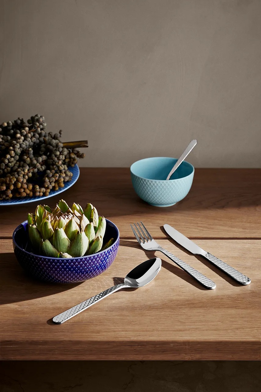 Σετ μαχαιροπήρουνων για 4 άτομα Lyngby Rhombe 16-pack φωτογραφία