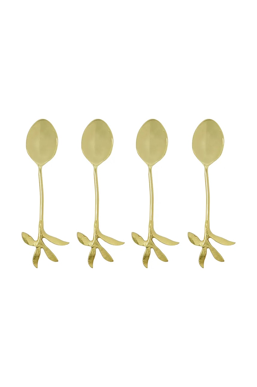 House Doctor set de linguri HDServe 4-pack culoarea galben