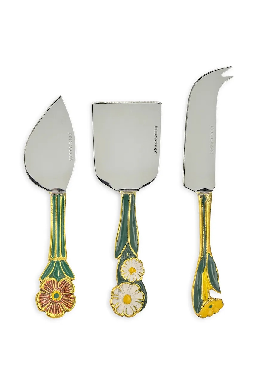 Doing Goods set de tacâmuri de brânză Posy Cheese Set 17 x 3 x 1 cm 3-pack