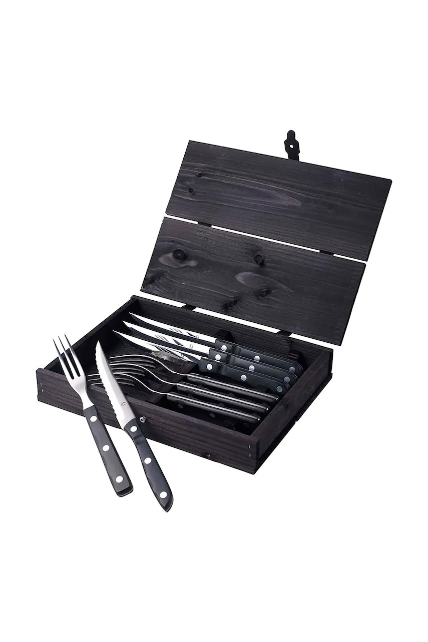 Gense set de tacâmuri pentru friptură Old Farmer 8 elementów