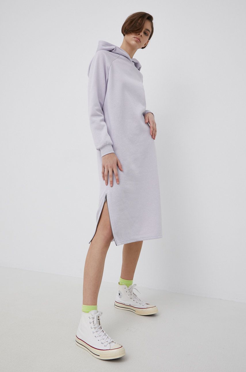 Noisy May rochie culoarea violet, mini, drept 2022 ❤️ Pret Super answear imagine noua 2022