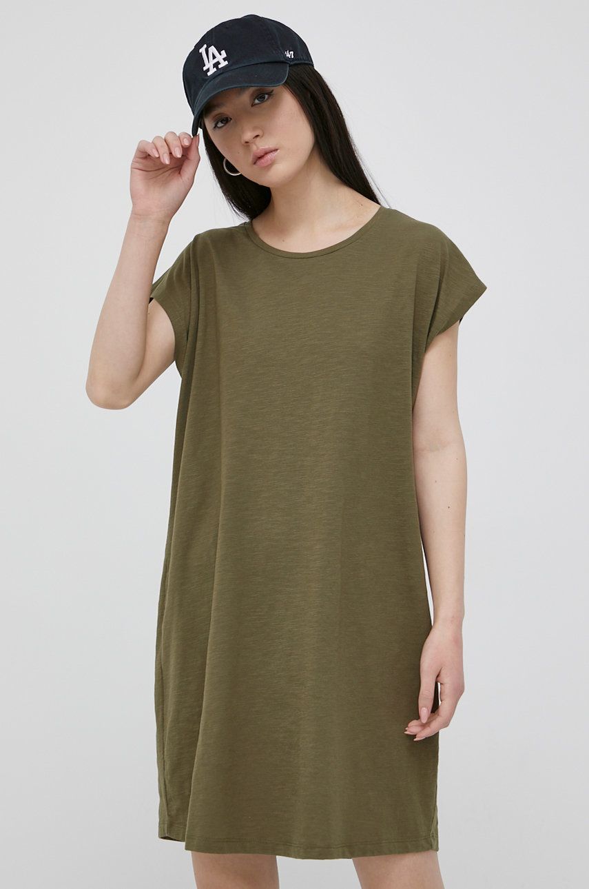 Noisy May rochie culoarea verde, mini, oversize answear.ro poza 2022