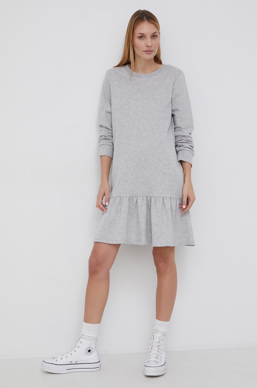 

Сукня Only колір сірий mini oversize
